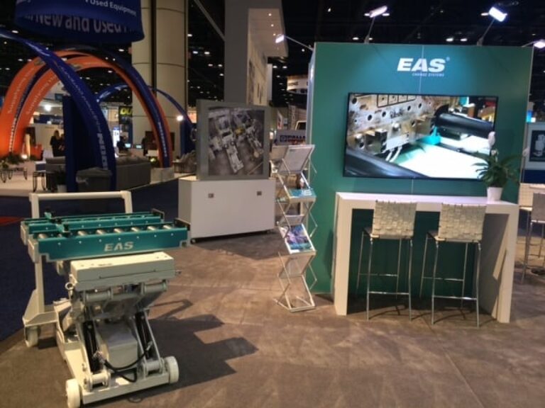 EAS booth at the NPE 2018