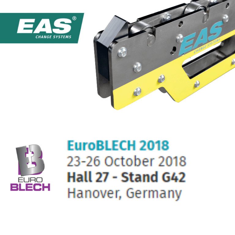 EAS at EuroBLECH 2018: easy handling, even for (very) heavy tools