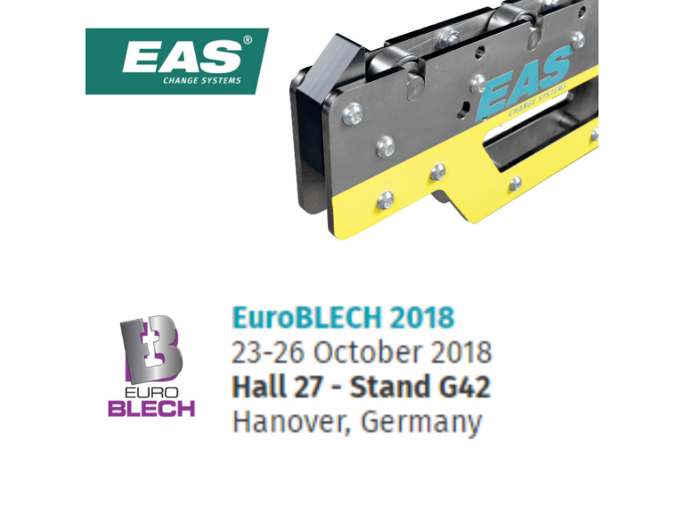 EAS at EuroBLECH 2018: easy handling, even for (very) heavy tools